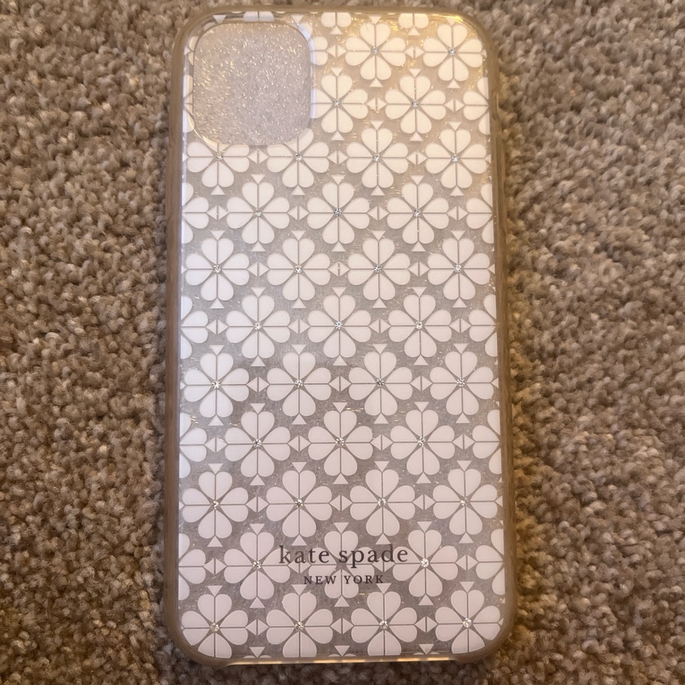 Silver Kate Spade iPhone Case